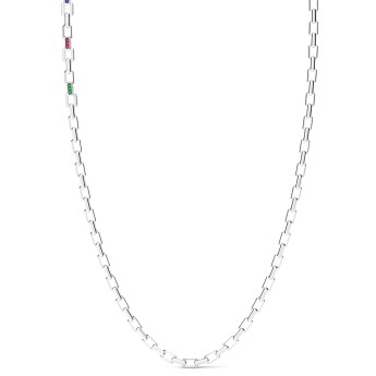 Collana Zancan in argento con pietre naturali