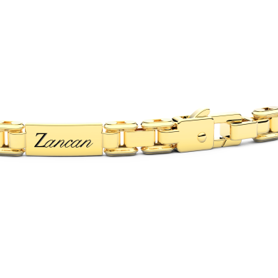 Zancan white gold bracelet with diamonds.
