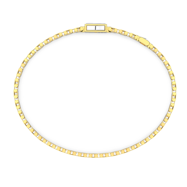 Bracciale solo maglia Zancan in oro 18kt.