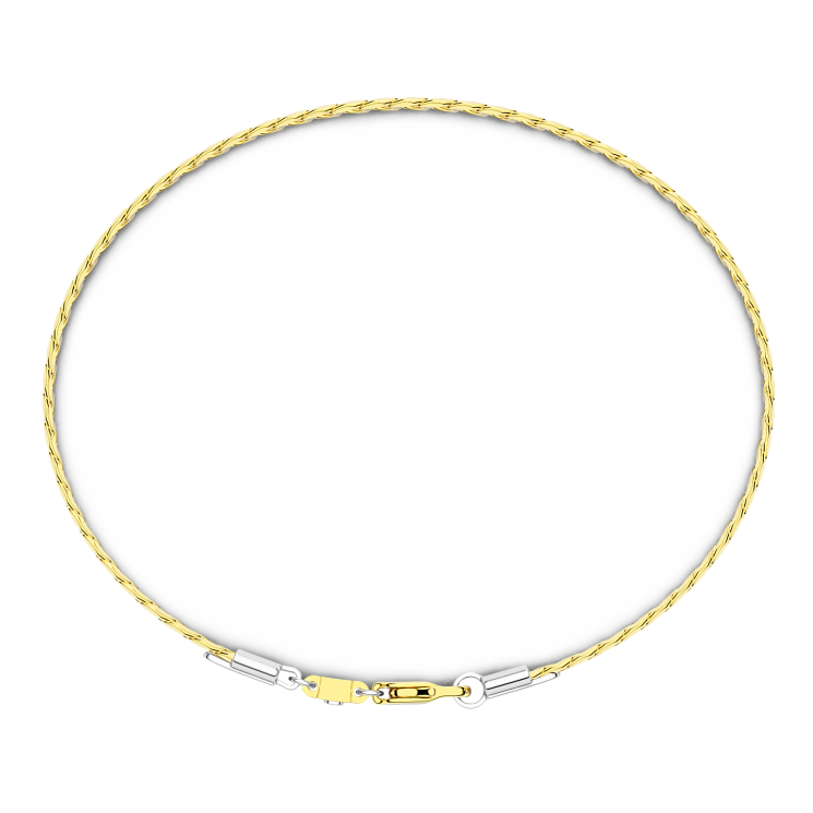 Bracciale solo maglia Zancan in oro 18kt.