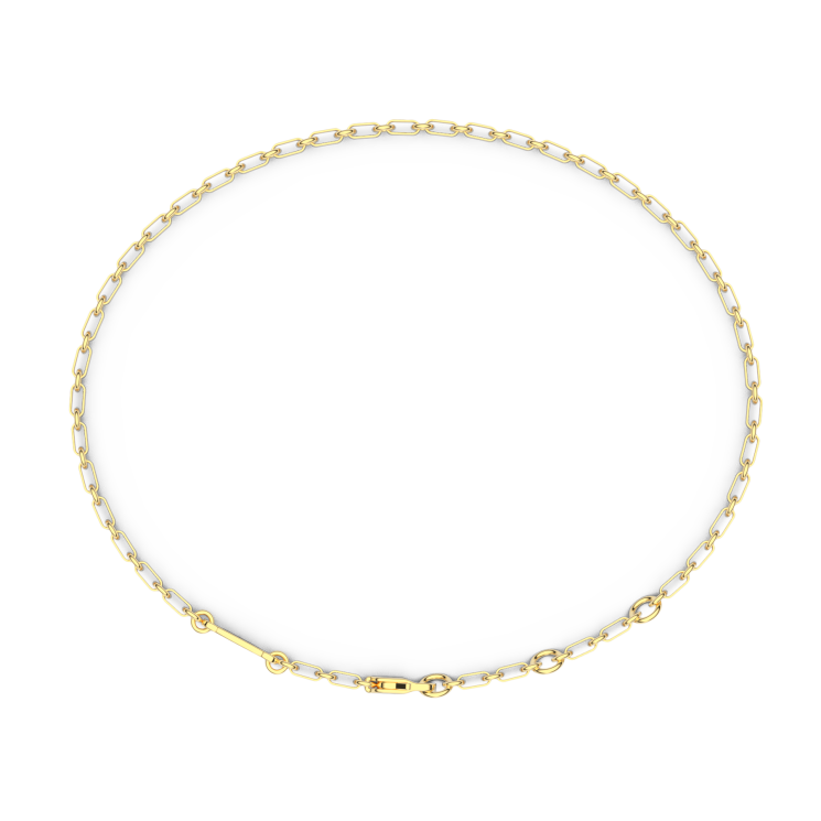 Bracciale solo maglia Zancan in oro 18kt.