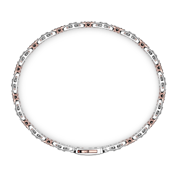 Bracciale Zancan in oro e diamanti. 2