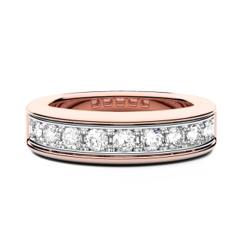 Anello Zancan in oro 18kt e diamanti.