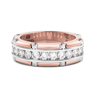 Anello Zancan in oro 18kt e diamanti bianchi.