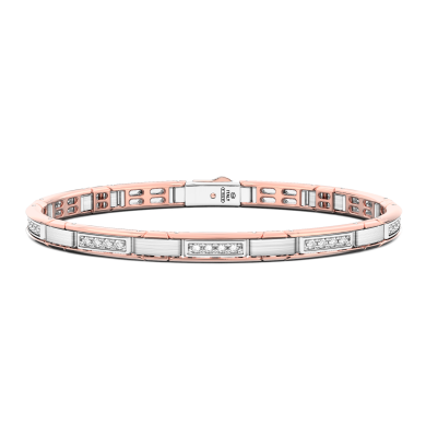 Bracciale Zancan in oro 18kt e diamanti bianchi.