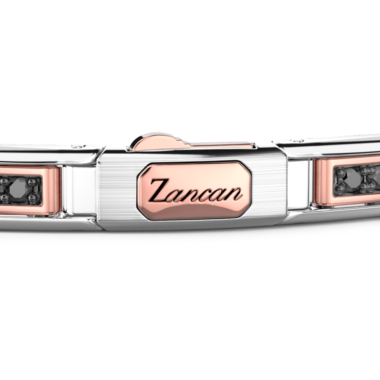 Bracciale Zancan in oro 18kt e diamanti.