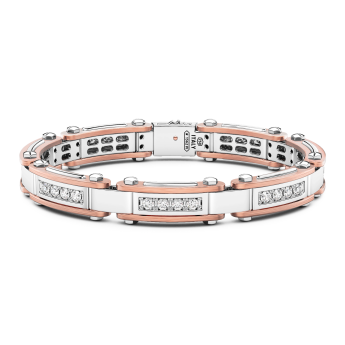 Bracciale Zancan in oro 18kt e diamanti bianchi.