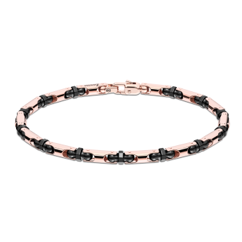 Bracciale Zancan in oro 18kt e ceramica nera.