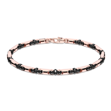 Bracciale Zancan in oro 18kt e ceramica nera.