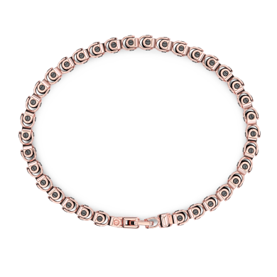 Zancan-Armband aus 18kt Gold, Keramik und Diamanten.