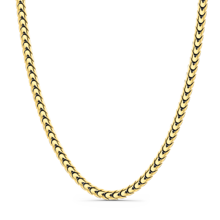 Collana Zancan in oro 18kt e ceramica nera.