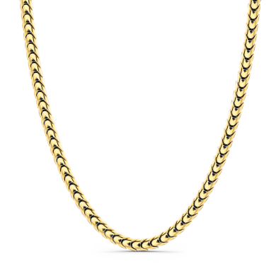 Collana Zancan in oro 18kt e ceramica nera.