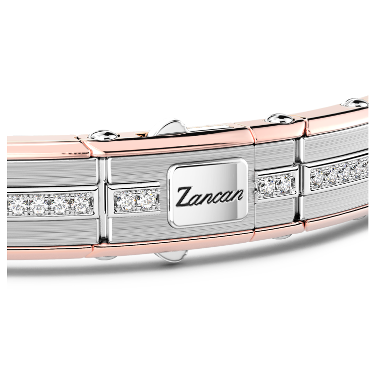 Bracciale Zancan in oro 18kt con zaffiri blu.