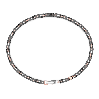 Bracciale Zancan in oro 18kt e ceramica nera. 2