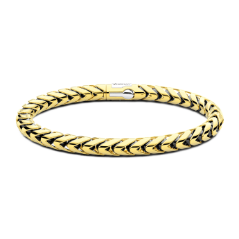 Bracciale Zancan in oro 18kt e ceramica nera.