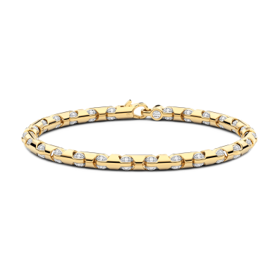 Bracelet Zancan en or 18 carats.