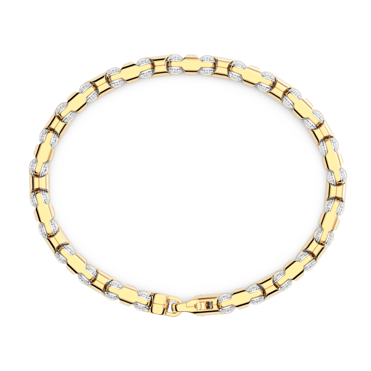 Bracelet Zancan en or 18 carats.