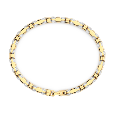 Bracelet Zancan en or 18 carats.