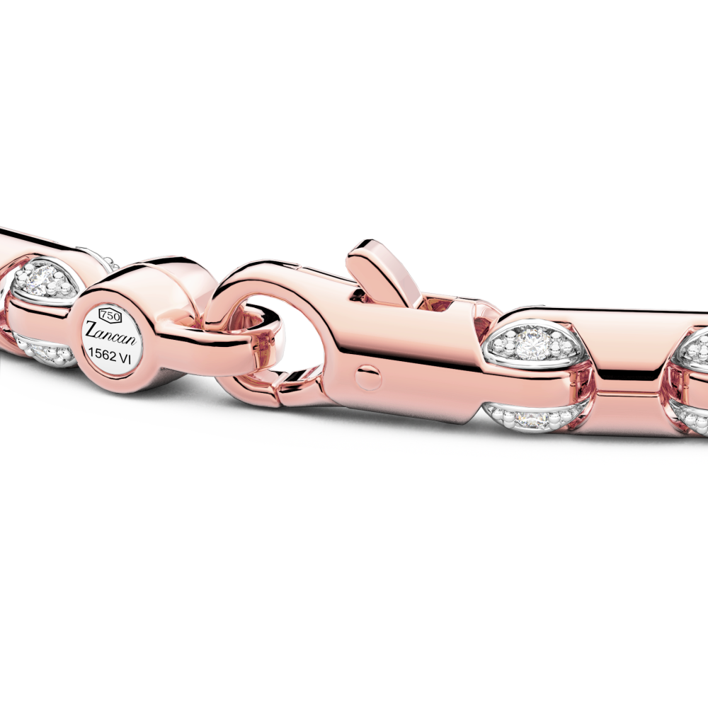 Bracelet Zancan en or 18 carats.
