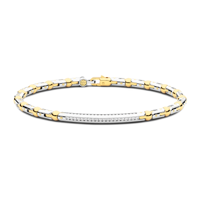 Bracelet Zancan en or 18 carats avec diamants.