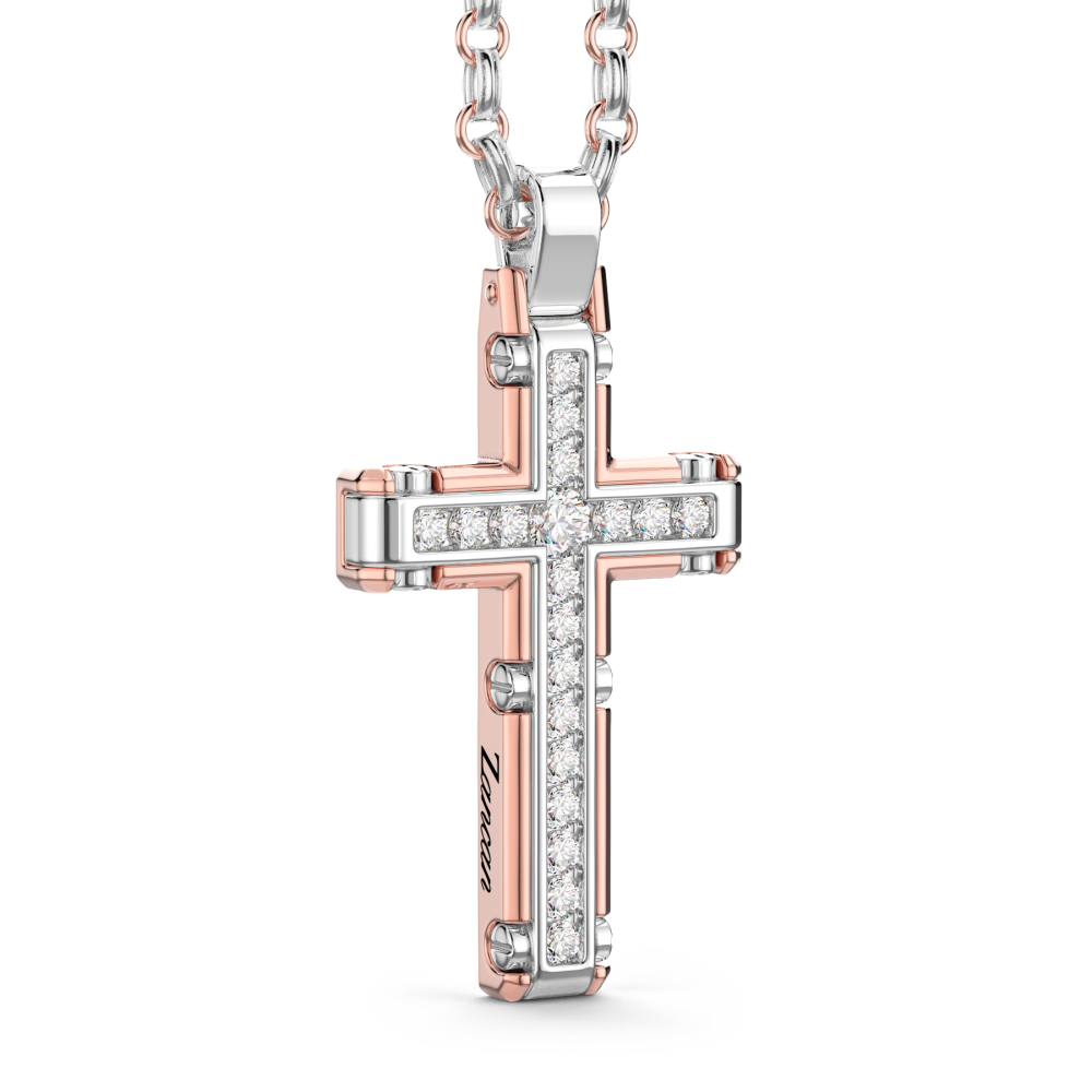 Collana Zancan in oro 18k e diamanti.