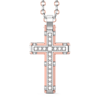 Collana Zancan in oro 18k e diamanti.