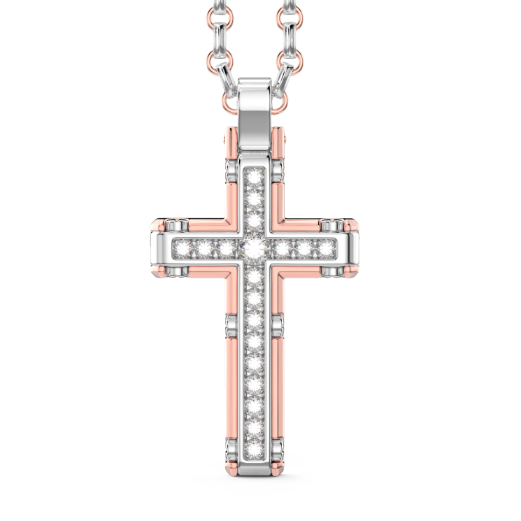 Collana Zancan in oro 18k e diamanti.