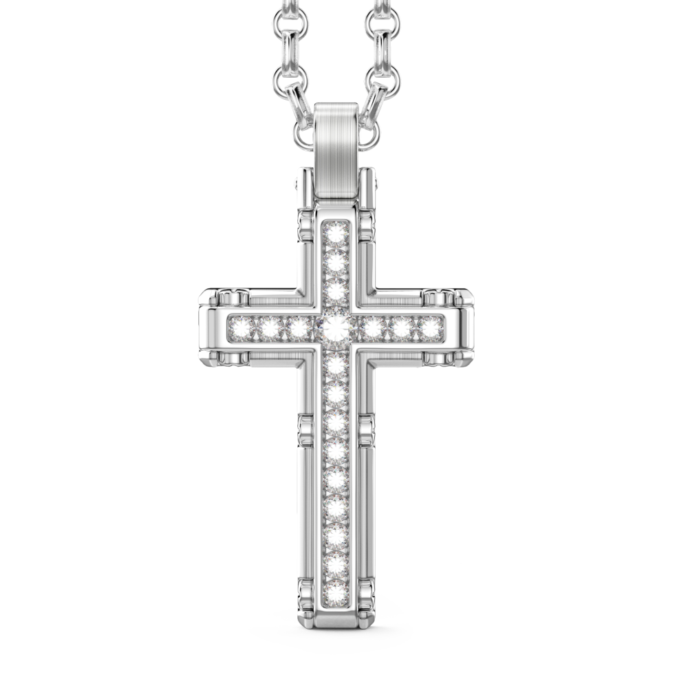 Collana Zancan in oro 18k e diamanti.