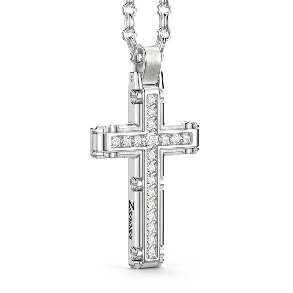 Collana Zancan in oro 18k e diamanti.