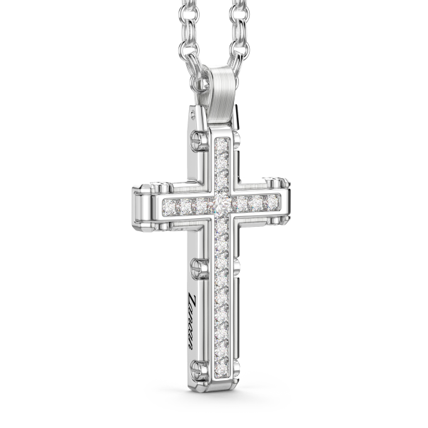 Collana Zancan in oro 18k e diamanti.