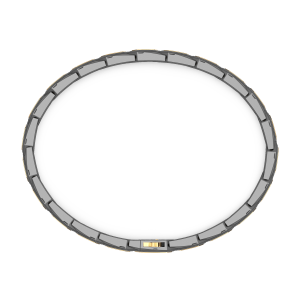 Bracciale Zancan in Titanio, Oro 18kt e Diamanti 2