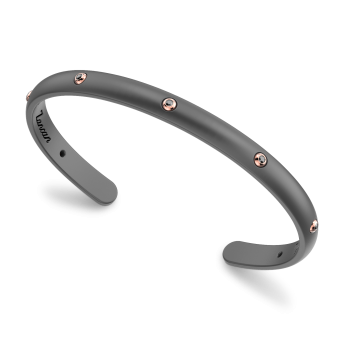 Bracciale Zancan in Titanio, Oro 18kt e Diamanti | Lusso Made in Italy 2