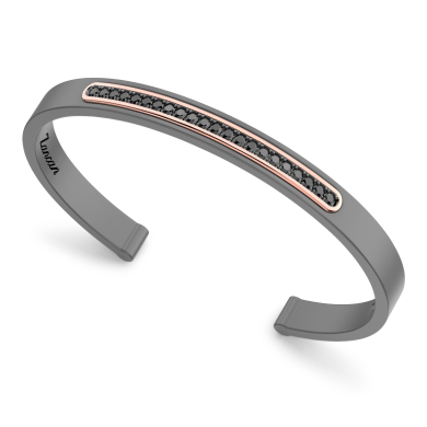 Bracciale Zancan in Titanio, Oro 18kt e Diamanti | Lusso Made in Italy 2