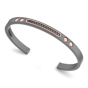 Bracciale Zancan in Titanio, Oro 18kt e Diamanti | Lusso Made in Italy 2