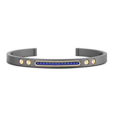 Zancan Titanium, 18kt Gold & Diamond Bracelet | Luxury Jewelry