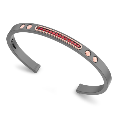 Bracciale Zancan in Titanio, Oro 18kt e Pietre Preziose | Lusso Made in Italy