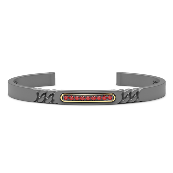 Zancan Armband aus Titan, 18kt Gold & Diamanten | Luxus-Schmuck