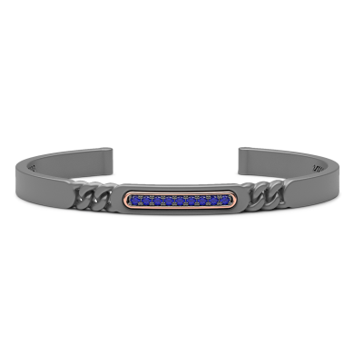 Zancan Armband aus Titan, 18kt Gold & Diamanten | Luxus-Schmuck