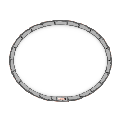 Bracciale Zancan in Titanio, Oro 18kt e Diamanti | Lusso Made in Italy