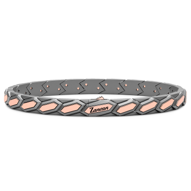 Bracciale Zancan in Titanio e Oro 18kt | Lusso Made in Italy