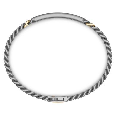 Bracciale Zancan in Titanio, Oro 18kt e Diamanti