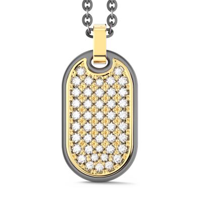 Collier Zancan en Titane, Or 18kt & Diamants | Bijou de Luxe Italien