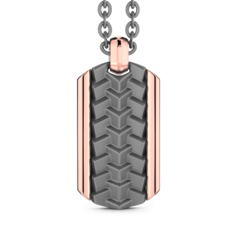 Collier Zancan en Titane, Or 18kt & Diamants | Bijou de Luxe Italien