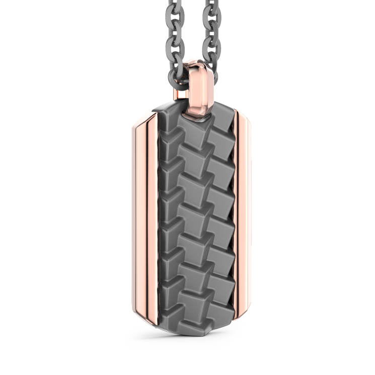 Collier Zancan en Titane, Or 18kt & Diamants | Bijou de Luxe Italien