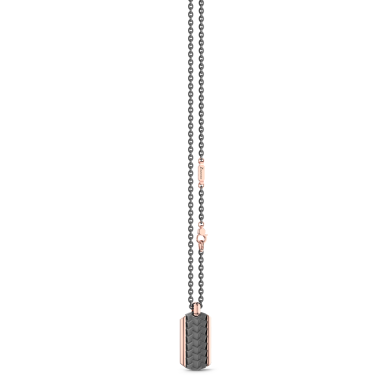 Zancan Titanium, 18kt Gold & Diamond Necklace | Italian Luxury
