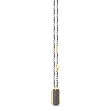 Collar Zancan en Titanio, Oro 18kt y Diamantes | Joya de Lujo