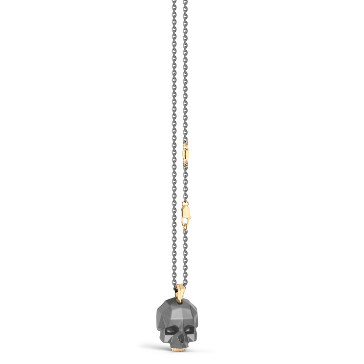 Collier Zancan en Titane, Or 18kt & Diamants | Bijou de Luxe Italien