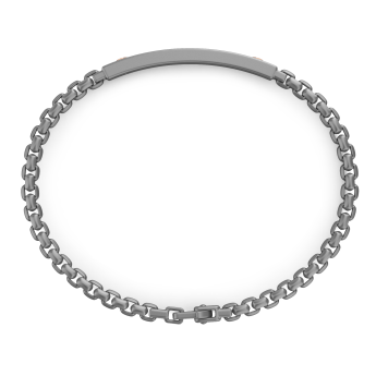 Bracciale Zancan in Titanio e Oro 18 kt 2