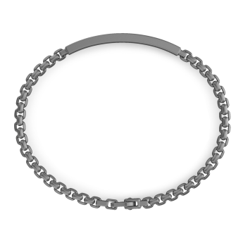 Bracciale Zancan in Titanio e Oro 18 kt con Diamanti | Collezione Eternity Titanium 2