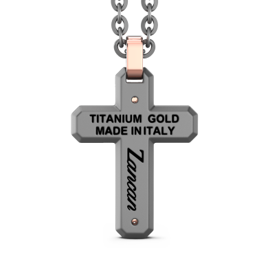 Zancan Titanium, 18kt Gold & Diamond Necklace | Italian Luxury